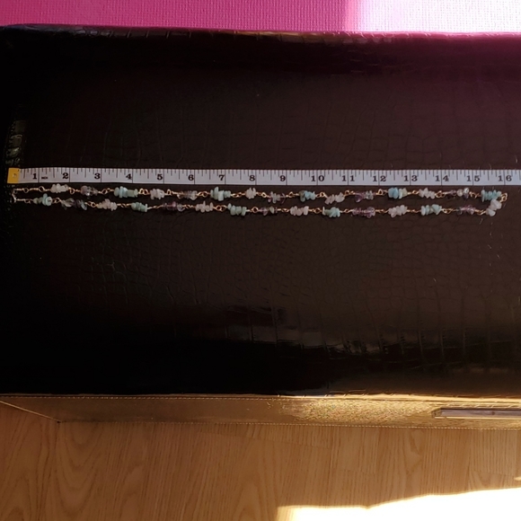 Handmade gemstone necklace - Picture 4 of 8